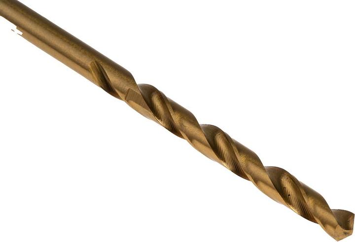 Actual product image RS PRO TiN coated HSS drill,4.0mm dia (4 millimetres)
