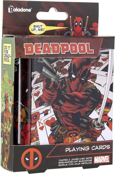 Actual product image Paladone Products Deadpool: Playing Cards - 54 Hand