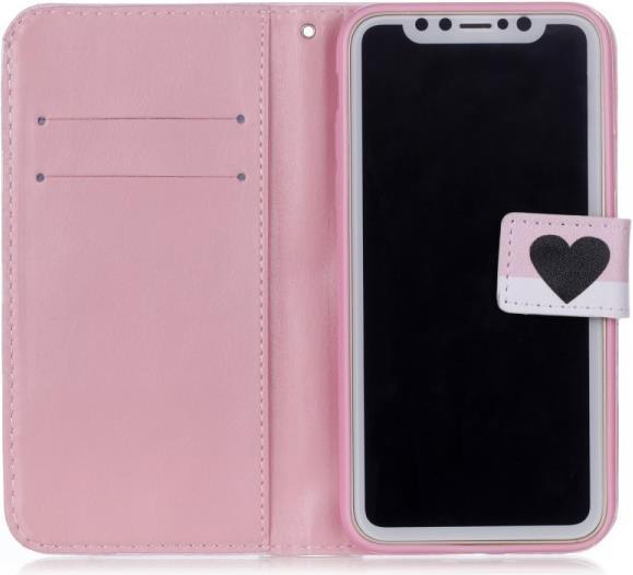 Actual product image Leather cover with pattern (Apple iPhone X)