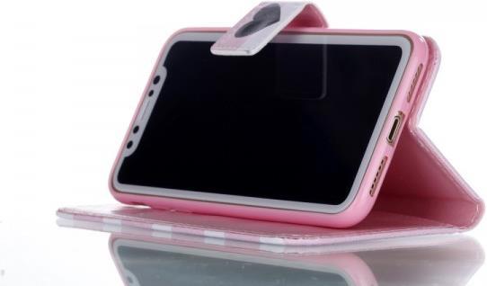 Actual product image Leather cover with pattern (Apple iPhone X)