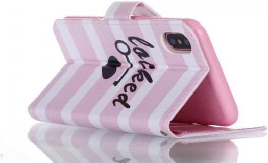 Actual product image Leather cover with pattern (Apple iPhone X)