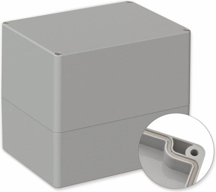 Produktbild Pollini POLLIN, Polycarbonat Gehäuse, 160 x 120 x 140 mm, IP66, Lichtgrau