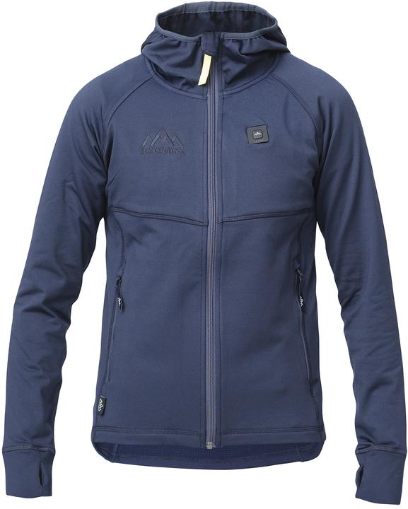 Actual product image Heat Experience HeatX Heated Anyday Ziphood Womens XL Navy/Blue (XL)