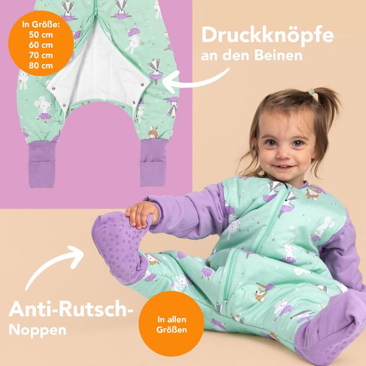Image du produit Schlummersack Gigoteuse à pieds - 2.5 TOG toutes saisons (110 cm, 2.5 TOG, Toute l'année)