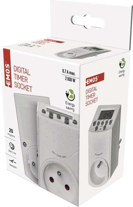 Produktbild Emos Digitaler Timer-Programmierer EMT757-F (P5506)