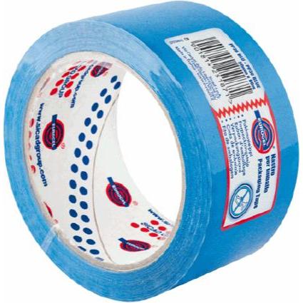 Eurocel, Nastro adesivo, 6114366 Coloured Adhesive Tape, Blue (50 mm)