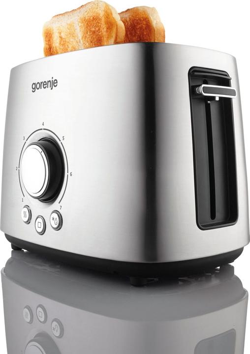 Produktbild Gorenje T1000E Toaster, Power 1000 W, Stainless Steel