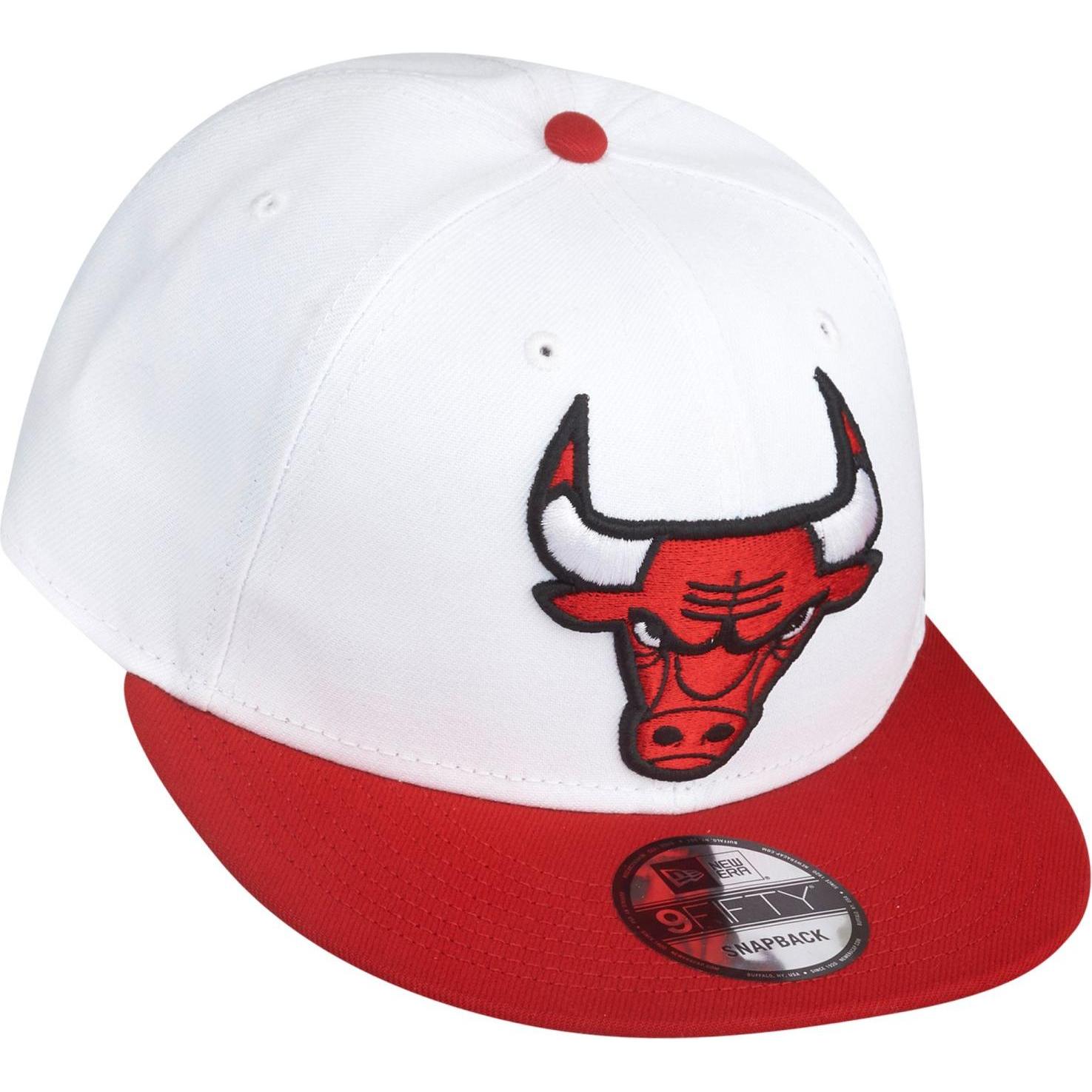 Thumbnail - New Era, Herren, Cap, 9Fifty Logo Chicago Bulls, Weiss