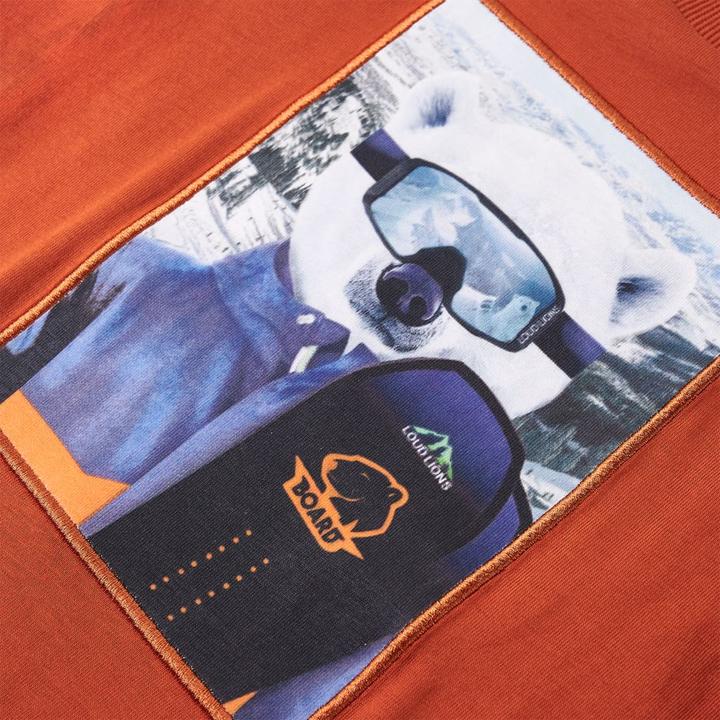 Produktbild vidaXL Kinder-Langarmshirt Rostbraun 92,Material: 100 (92)