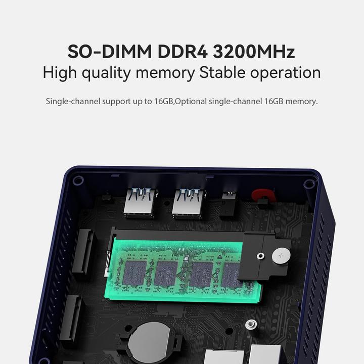 Image du produit Beelink Mini PC S13 (500 Go, 16 Go, Intel N150)