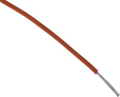 Immagine prodotto RS PRO Filo strumenti arancione PVC 7/0.2 500m
