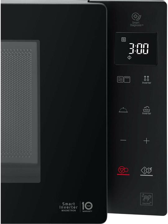 Produktbild LG Mikrowelle mit Grill Schwarz, Mikrowellenleistung: 1150 (25 l)