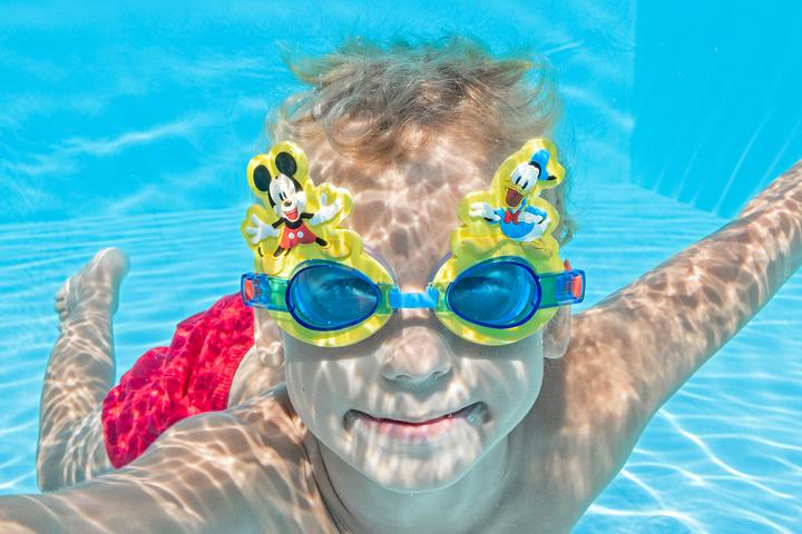 Actual product image Bestway Disney® Mickey Mouse & Donald Duck swimming goggles from 3 years old
