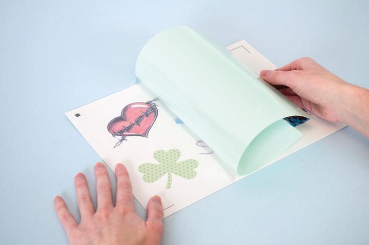 Immagine prodotto Silhouette Carta per tatuaggi stampabile
