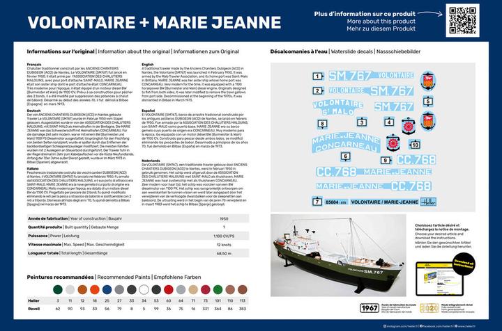 Actual product image Heller STARTER KIT VOLONTAIRE + MARIE JEANNE Twinset