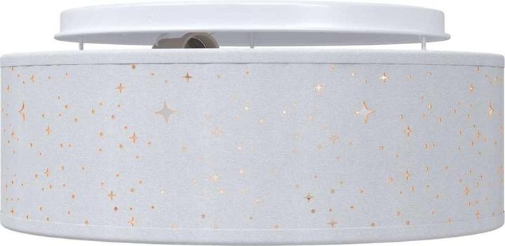 Immagine prodotto vidaXL Plafoniera con paralume a stella grigio Ø 30 cm in tessuto E27 (GU10)