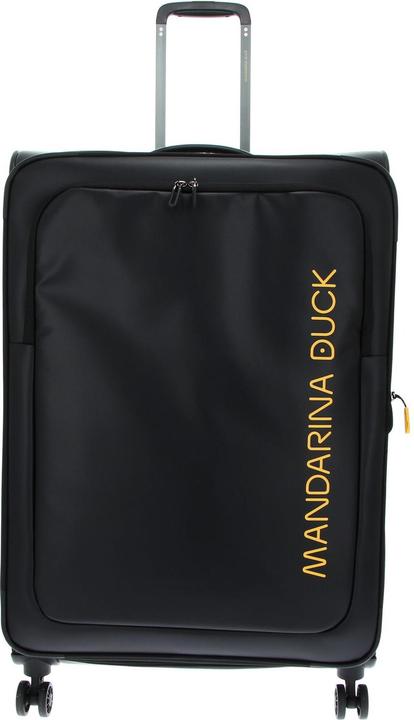 Actual product image Mandarina Duck Eco Coated 4-wheel trolley XL 83 cm with expansion fold (140 l)