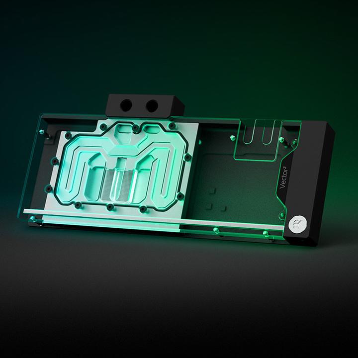 Produktbild EKWB EK-Quantum Vector² XC3 RTX 3080/90 D-RGB - nickel + acrylic