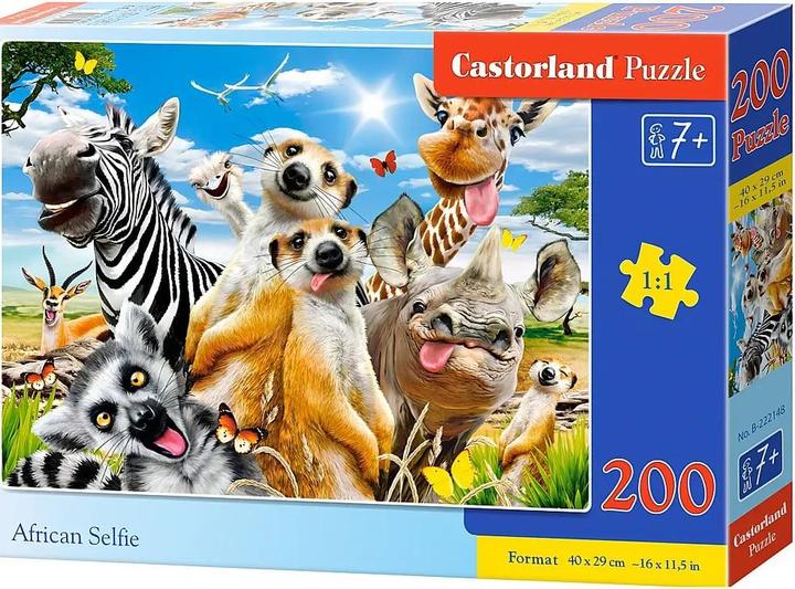 Immagine prodotto Castorland Puzzle Selfie Africano 200 pezzi (200 pezzi)
