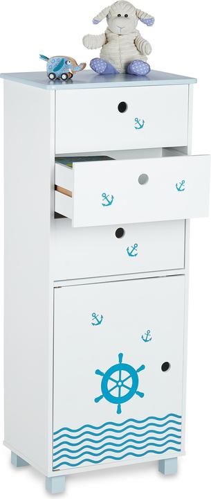 Immagine prodotto Relaxdays Cassettiera per bambini