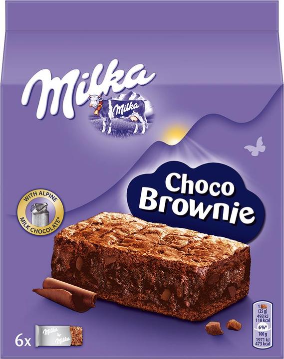 Actual product image Milka Choco Brownie (6 pcs., 150 g)