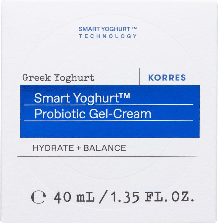 Actual product image Korres Greek Yogurt Nourishing Probiotic Gel Cream (40 ml, Day cream, Face gel)