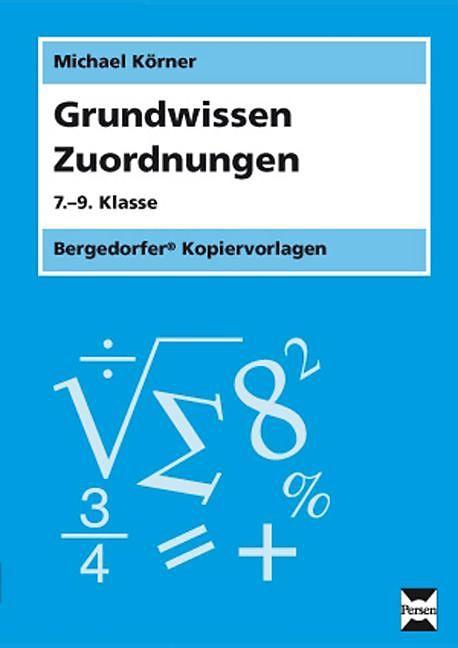 Produktbild Grundwissen Zuordnungen (Deutsch, Michael Körner, 2018)