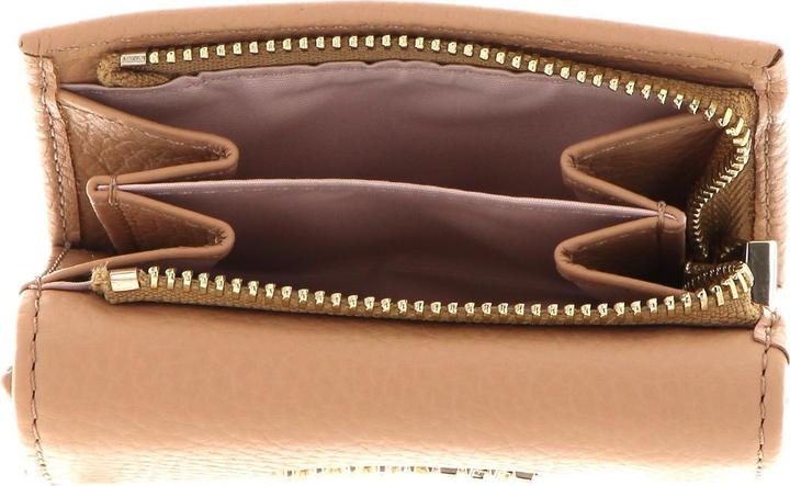 Actual product image Coccinelle Metallic Soft Mini Wallet Grainy Leather