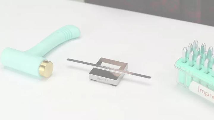 Image du produit Creativ Company Set de tampons à gaufrer