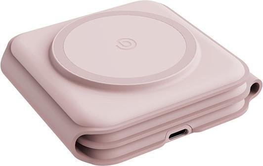 Energea Bazic GoMag Trio Plus kompaktowa składana ład. indukcyjna 3w1 15W Fast Charging różowy/pink (15 W)