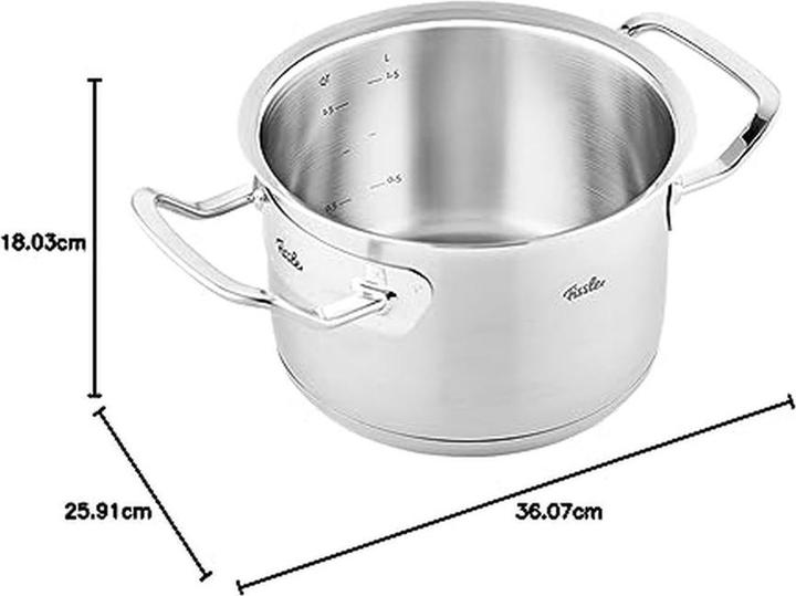 Actual product image Fissler Cooking pot orig.profi col. 24cm (24 cm, Pot, Stainless steel)