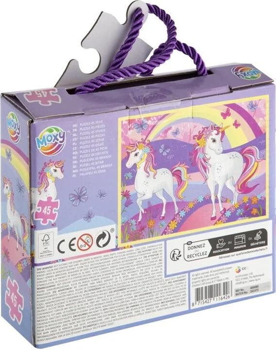 Produktbild Grafix Puzzle Einhorn, 45 Teile. (45 Teile)