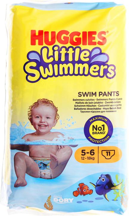 Image du produit Huggies Les petits nageurs (Taille 5, Taille 6, 11 pcs)