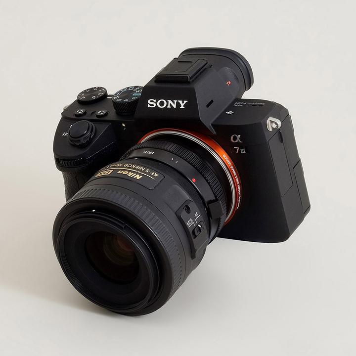 Actual product image Urth Lens Mount Adapter: Compatible with Nikon F (G Type) Lens to Sony E Camera Body
