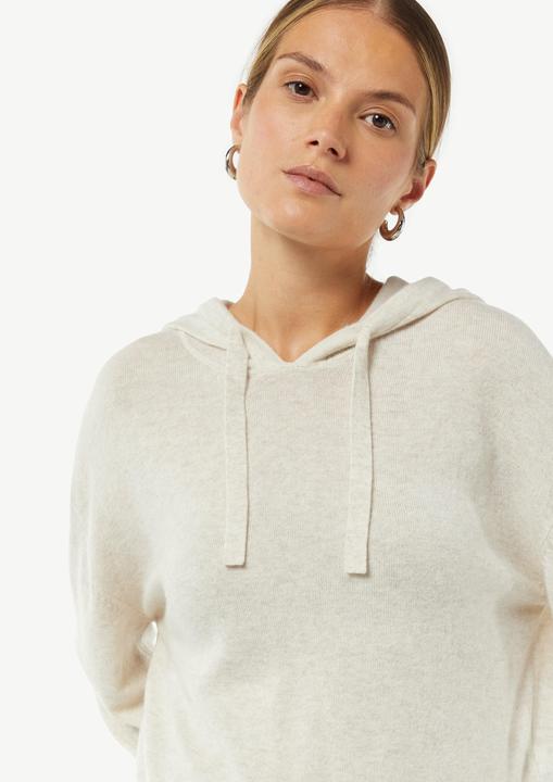 Produktbild Comma Strickpullover Kapuzenstrickpullover aus Kaschmirmix (44)