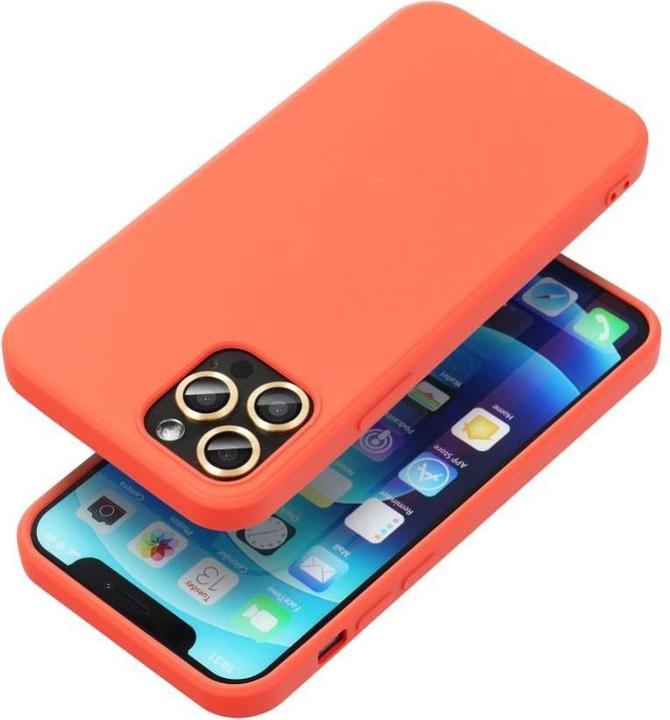 Immagine prodotto OEM Back panel cover SILICONE case for SAMSUNG A17 peach (Oppo A17k)