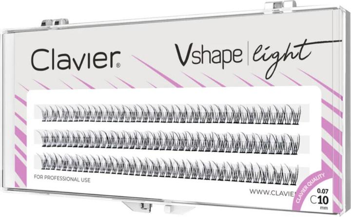 Clavier CLAVIER V Shape Light kępki rzęs 10mm (Cils artificiels)