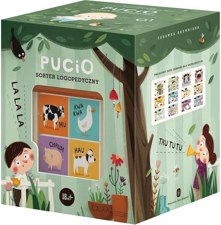 Produktbild Nasza Ksiegarnia Pucio. Sorter logopedyczny
