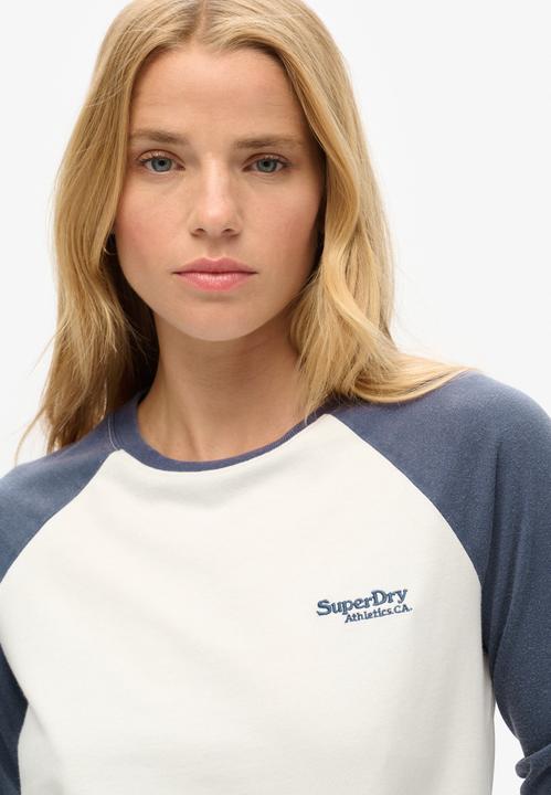 Actual product image Superdry Essential Logo Baseball Top (10XL)