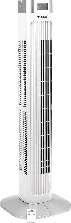V-TAC VT5536 55W LED Tower Fan 36 Inch Weiss