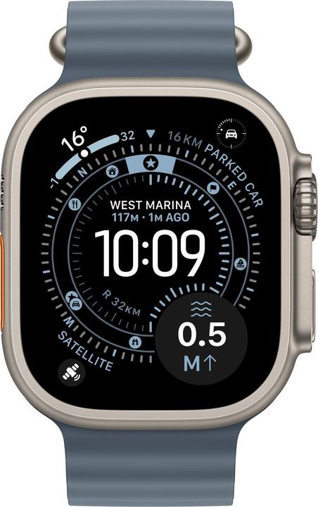 Image du produit Apple Ocean Band (49 mm, Fluoroélastomère, Titane)