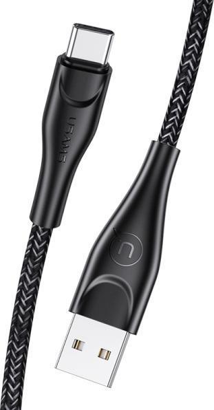 Produktbild Usams USB USB-A - USB-C Kabel 3 m schwarz (63796-uniw) (3 m, USB 3.0)
