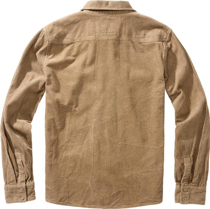 Produktbild Brandit Corduroy Classic Langarm-Shirt Grösse 6XL Farbe Kamel (6XL)