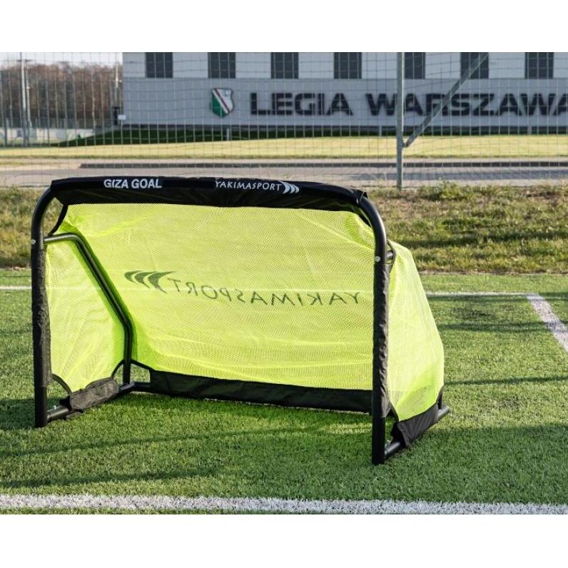 Yakimasport Siatka do bramki GIZA 1,2m x 0,8m | 120x80cm Żółty (53186452)