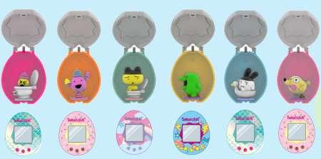 Produktbild Bandai TAMAGOTCHI-SCHLÜSSELANHÄNGER – Modell nach dem Zufallsprinzip ausgewählt