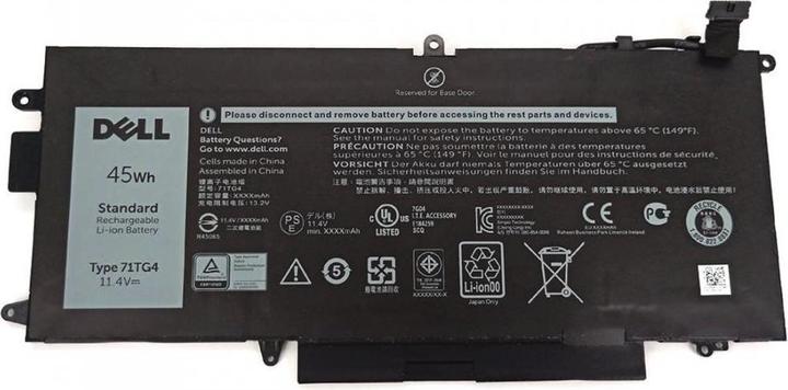 Image du produit Dell Batterie 2 cellules 38WHR (2 cabines, 5000 mAh)