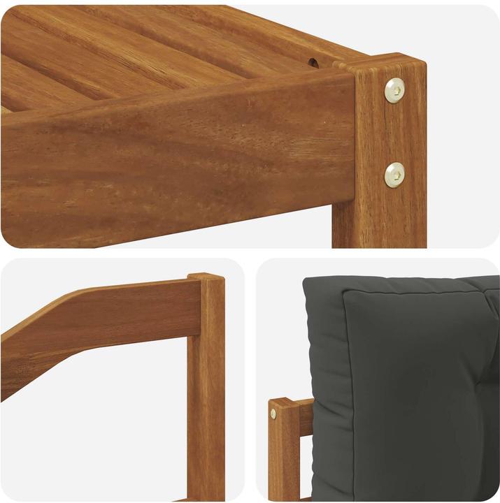 Actual product image vidaXL Outdoor-Sofa