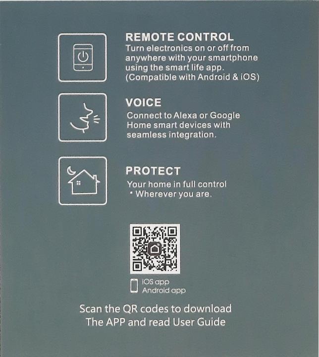 Produktbild PowerRay WiFi Touch Smart Switch PR-SCS-01