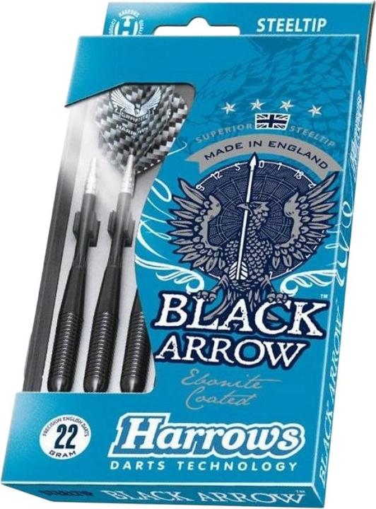 Image du produit Harrows Black Arrow Steeltip Darts