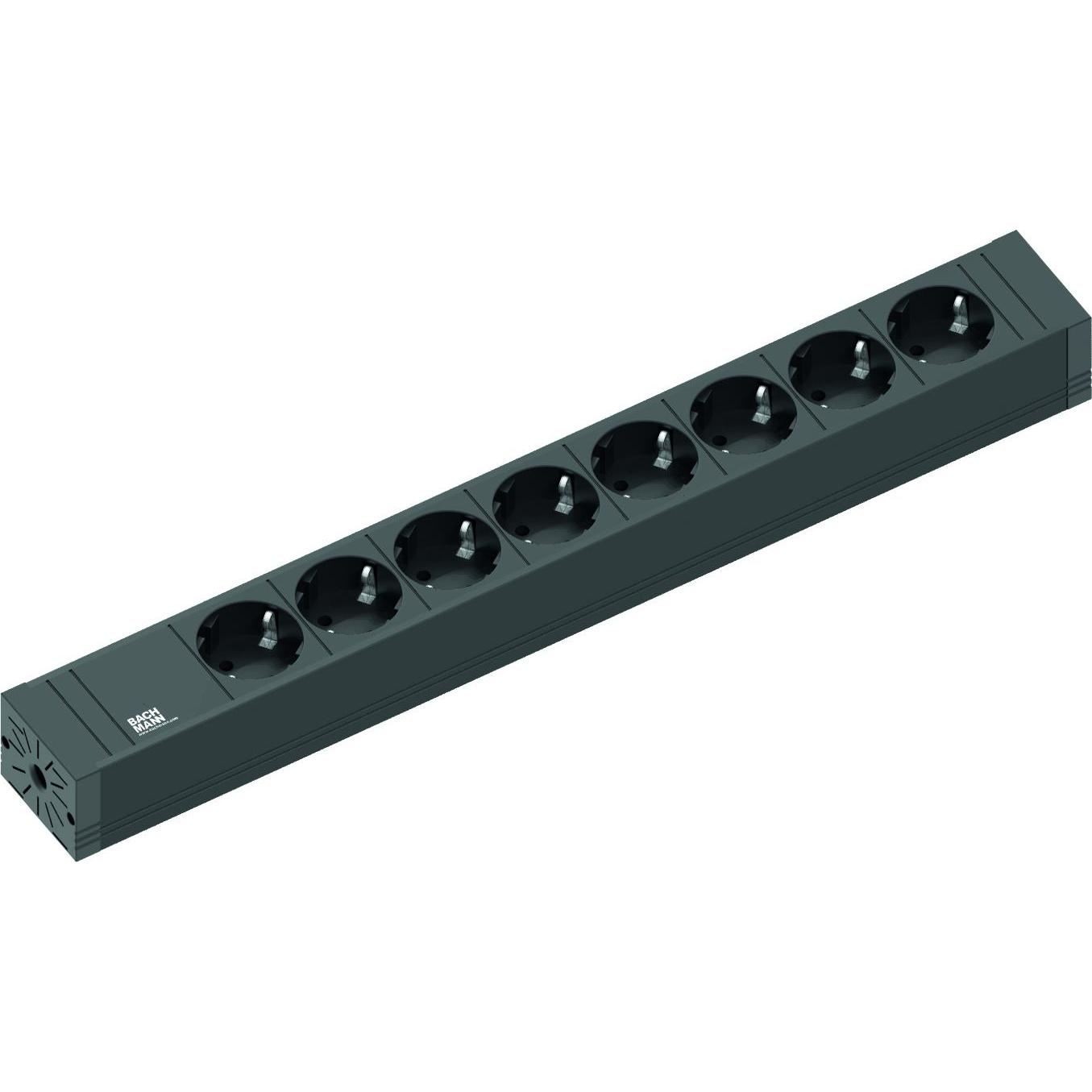Bachmann, Steckdosenleiste, Connect Line (8 x, CEE 7/3, 2 m)